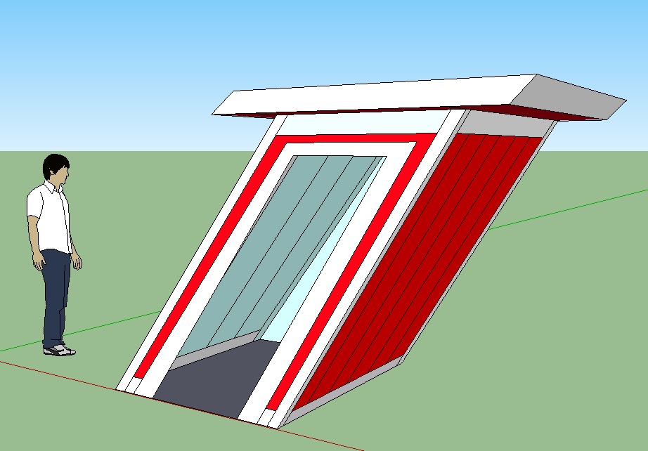 LEAN TO, view 8